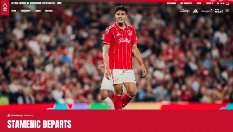 乐鱼体育-诺丁汉森林官方宣布斯特梅克转会英冠斯旺西