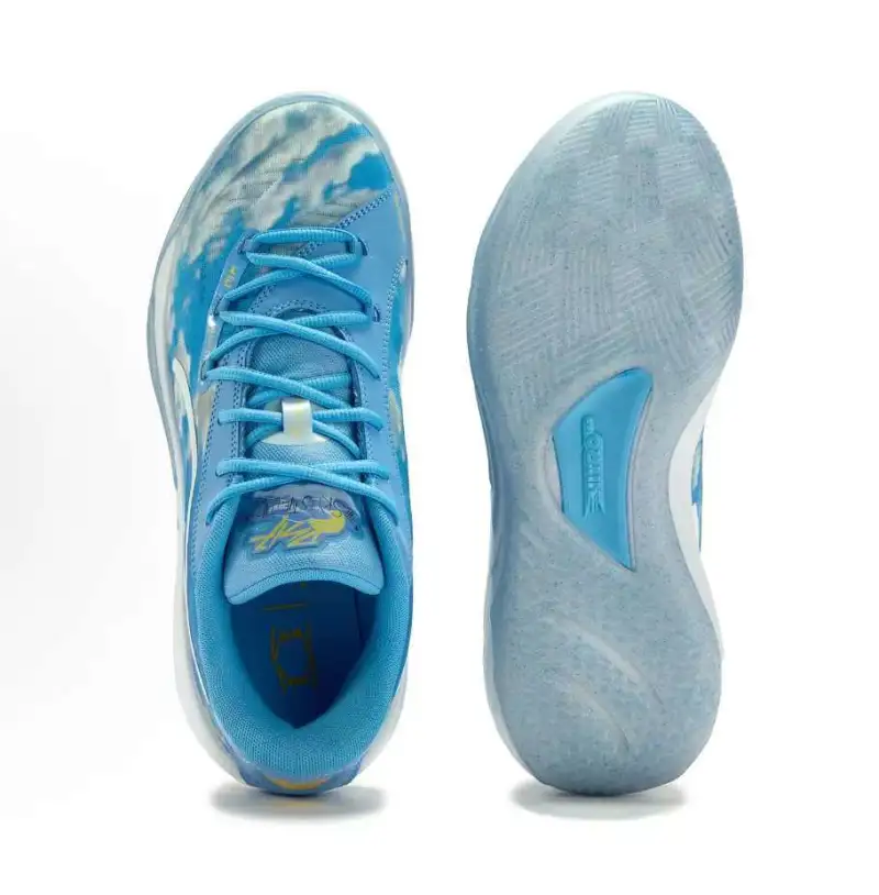 乐鱼体育-施罗德今日穿着蓝天白云配色All-Pro Nitro,得到24分10助攻